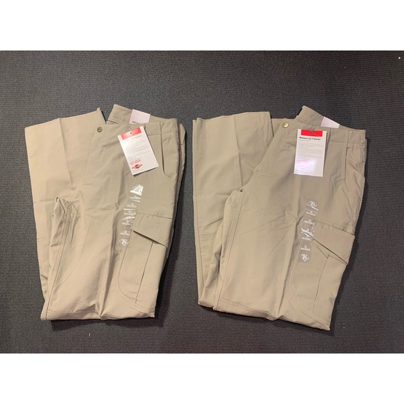 Tru-Spec Women's 24-7 Series Ascent Pants Lot Of 2 Size 14‎ Khaki Unhemmed - Picture 1 of 4